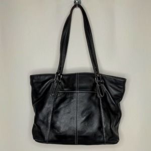 Tignanello Genuine Black Leather Bag